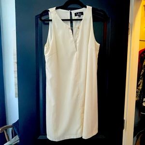 Cream and Gold Sheath